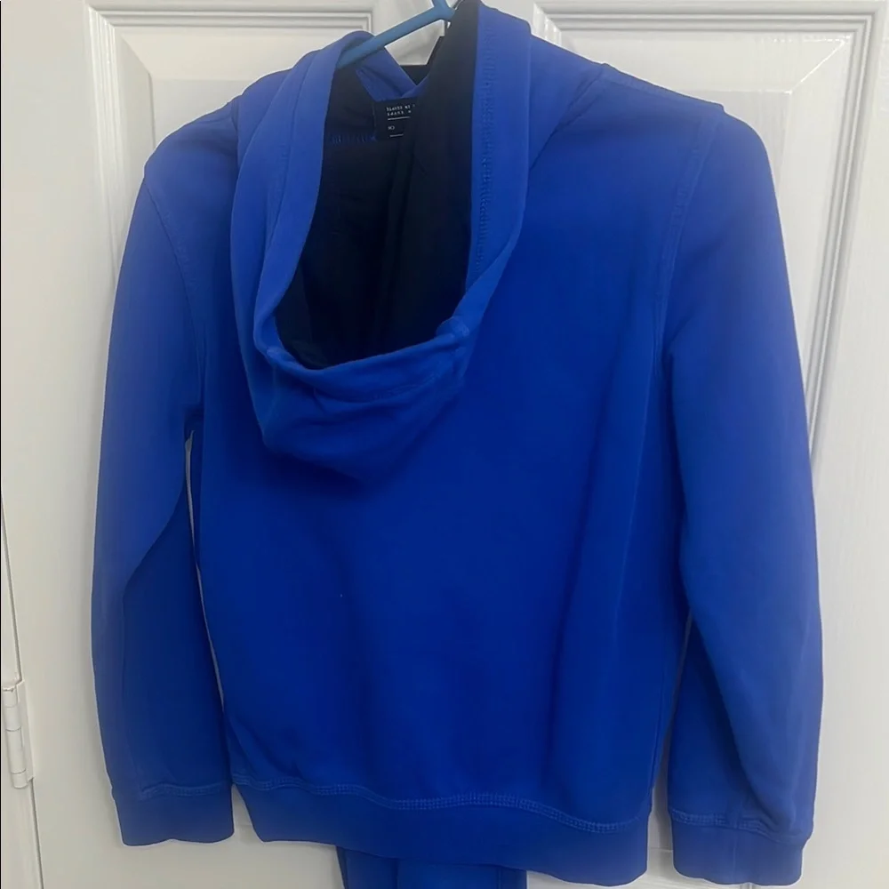 Nike Blue and Black Sweatshirt and sweat pants Just Do It 2 piece sweatsuit - Picture 5 of 11